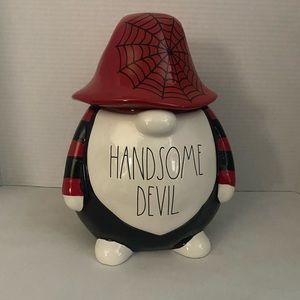 Devil Rae Dunn Cookie Jar